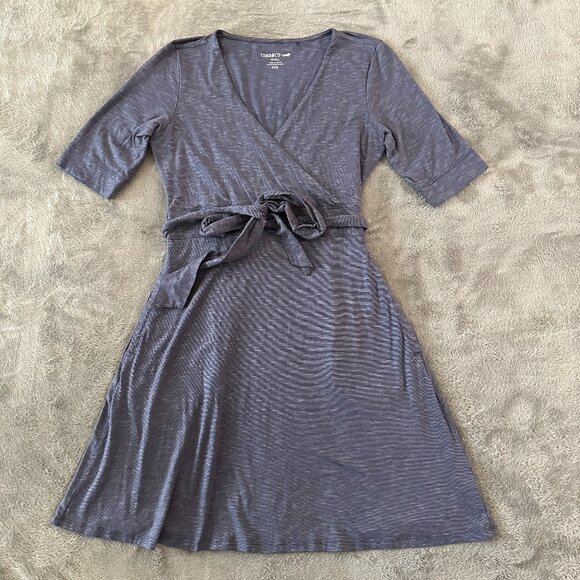 Toad&Co Dresses & Skirts - Toad & Co Cue Wrap Cafe Dress Women's SMALL Outdoor Athleisure
